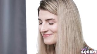 DocSquirt - Doc helps innocent hottie reach a strong squirt - 2 image