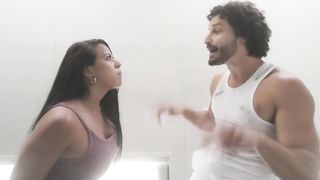 My Latina ex-wife came to my new job fighting over money... - 5 image