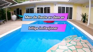 Han bryr seg ikke om nabolaget og gjor meg sprut