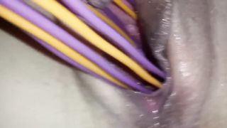 Make her Cream and Squirt then Dripping Creampie her - 1 image