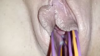 Make her Cream and Squirt then Dripping Creampie her - 5 image
