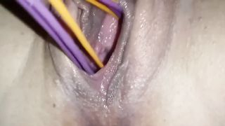 Make her Cream and Squirt then Dripping Creampie her - 6 image