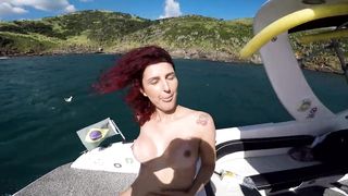 passeio de barco vira sexo ao vivo - pernocas - joy cardozo - 15 image