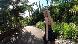 SecretCrush4K - Risky Flashing, Anal, Squirting & Blowjob in Public Park - 6 image