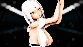 Mmd R18 Massachusetts Azur Lane Fap Challenge 3d Hentai how many Cum will you Produce - 11 image