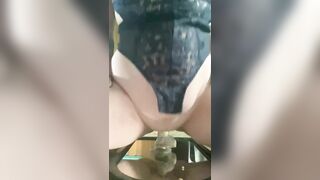 Sneaky MILF Squirts in Lingerie - 14 image