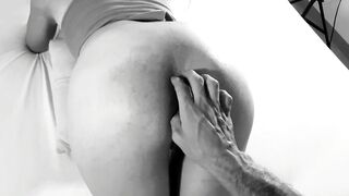 The Proper way to use your Belt :turned her Ass RED & FUCKED HER HARD - 5 image