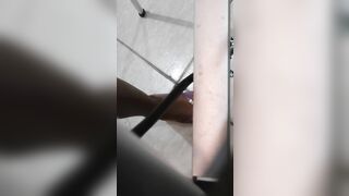 Black Camgirl Sensualizing and Masturbating Online