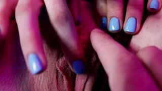 Harley Quinn Pussy Play Cum Shot - Female Ejaculation - Cunnilingus King & Foxxy Rose - 15 image
