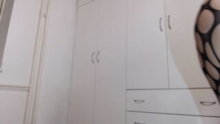 Pissing and Squirting PUSSY, Sexy Body Stocking, GOLDEN SHOWER - 5 image