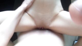 fitness girl powerfully squirt from a neighbor's big cock - 9 image