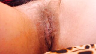 Hairy pussy close up, squirt - 12 image