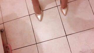 PISSING PUSSY, Female Pee Hole Close Up, Amateur Squirt, BIG BOOBS, Big Tits - 2 image