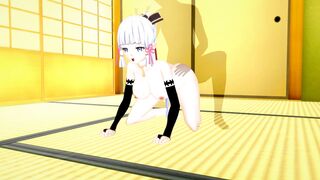 Genshin Impact Sexy AYAKA makes you cum (3D HENTAI) - 7 image