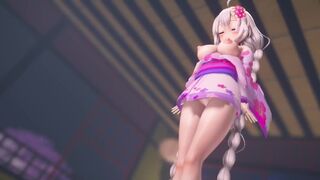 mmd r18 Akari-chan LOVE & JOY no mosaic Breasts version 3d hentai