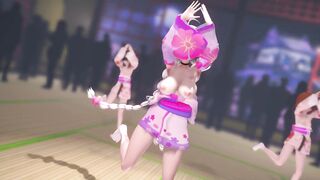 mmd r18 Akari-chan LOVE & JOY no mosaic Breasts version 3d hentai - 2 image