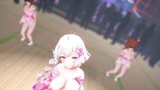 mmd r18 Akari-chan LOVE & JOY no mosaic Breasts version 3d hentai - 8 image