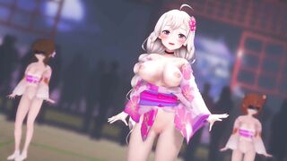 mmd r18 Akari-chan LOVE & JOY no mosaic Breasts version 3d hentai - 9 image