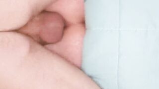 My neighbor's pussy won't stop squirting as I pound her up close till she gets every drop of cum fro - 4 image