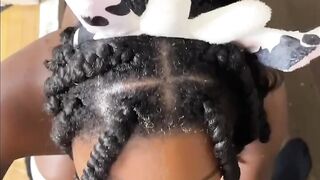 CREAMY EBONY COW GETS FUCKED BY FAN JUST IN TIME FOR SPOOKY SEASON - 3 image