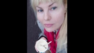 PUPLIC SQUIRT. WET PUSSY SOUND. FEET. - 1 image