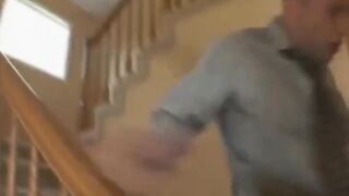 BEAUTIFUL BLONDE LOVES JUICY SUCKING DICK AND FUCKING IN THE ASS, SPLASHING AND DROP - 3 image