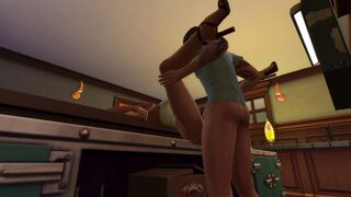 HE FUCKS ME IN HIS BAR ( 4D ASMR BINAURAL ) /SIMS4/ - 5 image