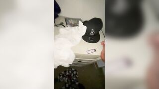 Dropping dick in her before work (squirt all in the camera) - 15 image