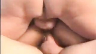 SEVERAL GUYS FUCKED ASIAN HARD, DOING HER DP AND CUM IN MOUTH AND FACE - 10 image