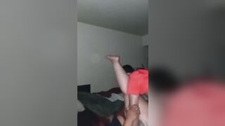 Squirting Mixed BBW Milf manhandled by BBC - 13 image