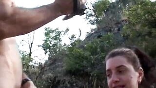 Ilaria has three way sex sucking willing cocks - 14 image