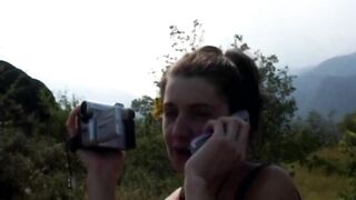 Ilaria has three way sex sucking willing cocks - 6 image