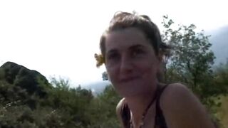 Ilaria has three way sex sucking willing cocks - 7 image