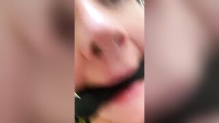 Bad lil puppy slut makes mess on the floor with her Squirt - 3 image