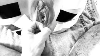 Kinktober day 22 - DUCK TAPE KINK: Intense orgasms and huge squirt with cock in her ass - 15 image