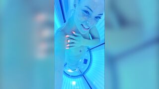 Dutch Petite Perfect Teen Loveashley19 Tanning Compilation - 5 image