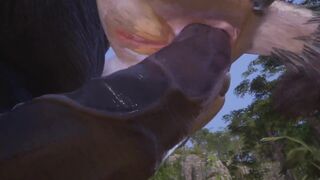 Furry Female Wolf & Rhino Fuck Hard (Some Pee) | Wild Life Furries - 6 image