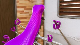 the way of the true ninja shinobi - lesbian - wrestling - futa fuck - femdom - dildo machine part 2 - 3 image