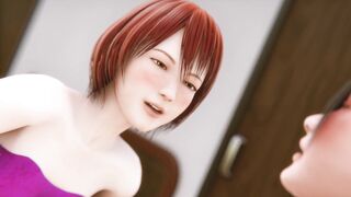 the way of the true ninja shinobi - lesbian - wrestling - futa fuck - femdom - dildo machine part 3