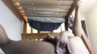 Girlfriend gets caught playing with pussy while on prison call - 6 image