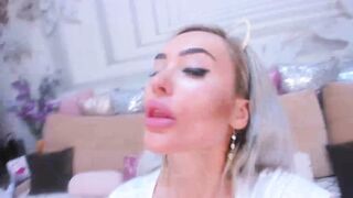 Deepthroat Extra Big Dildo and Cum in face - 11 image