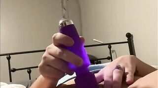 Wife squirts her brain out while husbands at work - 2 image