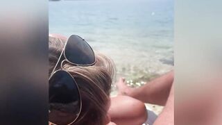 Dreamgirl -Hot Milf squirt on the public beach of Valalta -Punta Kriz - Piggy Beach - 3 image