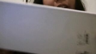huge dildo unboxing and fuck by sexy amateur pinay MelanieQuezon - 4 image