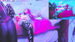 Neon Kitty SQUIRTS all over Spiderman and camera @ 7:20 mark - 3 image