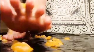 Feet and food fetish - 10 image