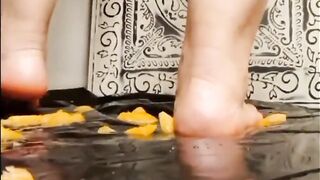 Feet and food fetish - 14 image