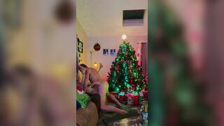 Our homemade Christmas love making (real couple) - 12 image