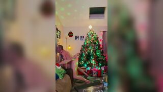 Our homemade Christmas love making (real couple) - 15 image
