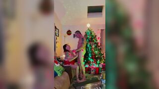 Our homemade Christmas love making (real couple) - 9 image
